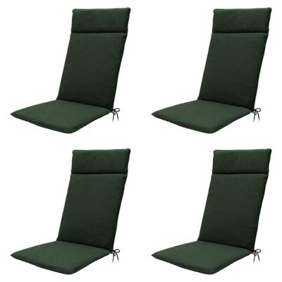 Kussen hoog 50x120 Groen eco natuurlijke buitenafwerking (4 stuks) Madison - Madison