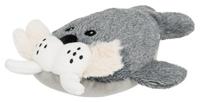 Knuffel voor honden Trixie Til Polyester Pluche Papier Crunch Walrus 28 cm - thumbnail