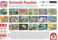 Dinosaurussen - met toevoeging (Figurines van Dinosaurs) - 60 pc's - Schmidt Spiele - thumbnail