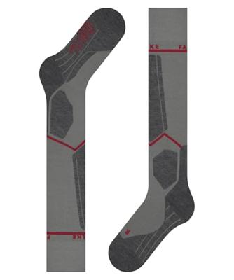 Falke SK4 Advanced Compression Light Skisok Heren Light Grey 46-48 Falke SK4 Advanced Compression Light Skisok Heren Light Grey 46-48