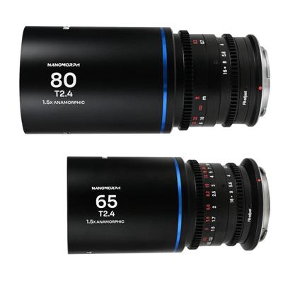 Laowa Nanomorph S35 Bundle (65mm, 80mm) (Blue) Canon RF