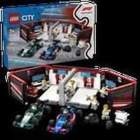 LEGO City F1 garage met Mercedes-AMG en Alpine auto's 60444 - thumbnail