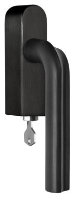 Formani David Rockwell ECLIPSE DR100-DKLOCK-O draaikiepgarnituur afsluitbaar rechtsdraaiend - PVD mat zwart