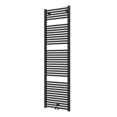 Designradiator Plieger Palmyra 868 Watt Midden- of Zijaansluiting 177,5x50 cm Black Graphite Designradiator Plieger Palmyra 868 Watt Midden- of Zijaansluiting 177,5x50 cm Black Graphite