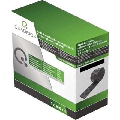 Quadrios 1908CA064 Krimpkous zonder lijm Zwart 18 mm 9 mm Krimpverhouding:2:1 1.6 m Quadrios 1908CA064 Krimpkous zonder lijm Zwart 18 mm 9 mm Krimpverhouding:2:1 1.6 m