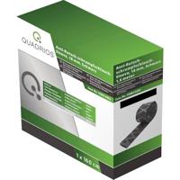 Quadrios 1908CA064 Krimpkous zonder lijm Zwart 18 mm 9 mm Krimpverhouding:2:1 1.6 m - thumbnail