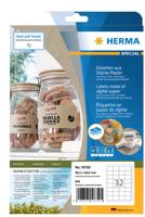 Etiket HERMA 10752 48.3x33.8mm silphie bruin 640 stuks - thumbnail
