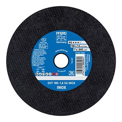 PFERD TOOLS EHT 180-1,6 SG INOX 61326124 Doorslijpschijf recht 180 mm 25 stuk(s) RVS PFERD TOOLS EHT 180-1,6 SG INOX 61326124 Doorslijpschijf recht 180 mm 25 stuk(s) RVS
