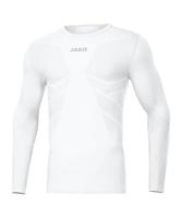 JAKO 6456 Longsleeve Comfort Gerecycled - Wit - L - thumbnail
