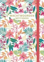 Wachtwoorden notitieboek - flowers - thumbnail