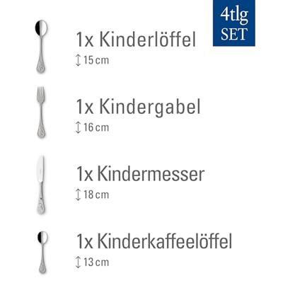 Villeroy & Boch Teddy Kinderbestek 4-delig - thumbnail