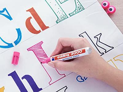 Edding permanent marker 3000 zwart