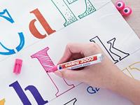 Edding permanent marker 3000 zwart - thumbnail