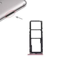 SIM-kaart lade + SIM-kaart lade + micro SD-kaart voor Xiaomi Redmi S2 (Rose goud) - thumbnail