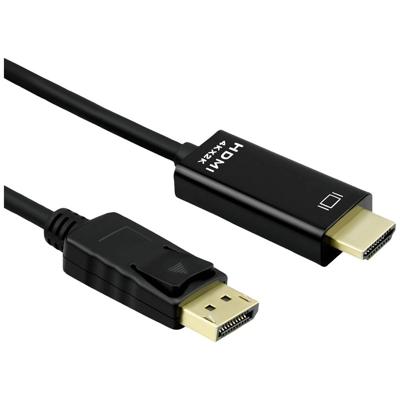 ROLINE DisplayPort Kabel DP - UHDTV, Dun, M/M, zwart, 2 m ROLINE DisplayPort Kabel DP - UHDTV, Dun, M/M, zwart, 2 m