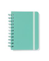 HEMA Notitieboek A6 gelinieerd lichtgroen - thumbnail