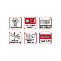 Braun Phototechnik Night Vision 4.0 20173 Nachtkijker met digitale camera 3 x 25 mm - thumbnail