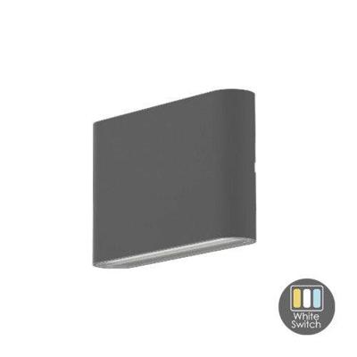 LED Wandlamp Callisto Antraciet - Kleur instelbaar - 6 Watt - IP65 LED Wandlamp Callisto Antraciet - Kleur instelbaar - 6 Watt - IP65