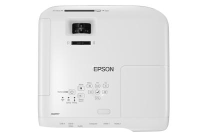 Epson EB-X49 Beamer 3LCD 3600 ANSI-lumen 1024 x 768 XGA 2x VGA-ingang, Automatische keystone-correctie, Geïntegreerde luidspreker, Met afstandsbediening,
