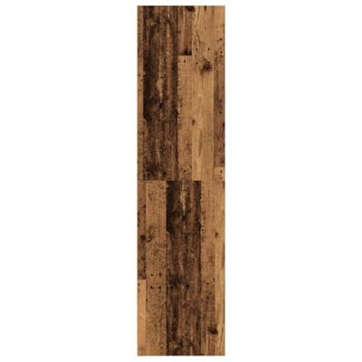 Kledingkast 100x50x200 cm bewerkt hout oud hout