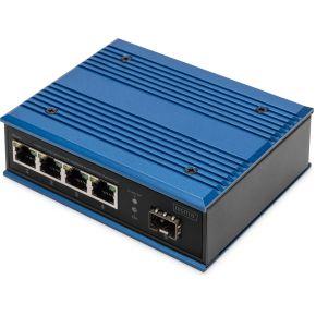 Digitus DN-651135 netwerk-switch Unmanaged Gigabit Ethernet (10/100/1000) Zwart, Blauw