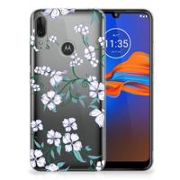 Motorola Moto E6 Plus Uniek | TPU Case | Blossom White - thumbnail