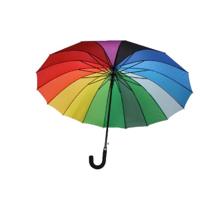 Gerkimex Paraplu regenboog ø112cm met 16 baleinen - thumbnail