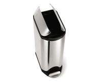 Simplehuman Afvalemmer Butterfly 45 liter (zilver) - thumbnail