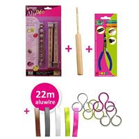 Vaessen Creative • alu deco sieraden kit 28st. - thumbnail