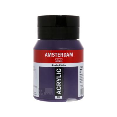 Royal Talens Amsterdam Acrylverf 500 ml - Permanentblauwviolet 568