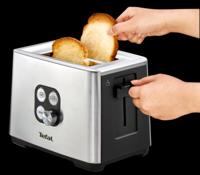 Tefal Equinox TT420D 7 2 snede(n) Zwart, Roestvrijstaal - thumbnail