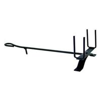 Haardrooster EDM Zwart Metaal 36 cm Draaiend - thumbnail