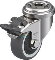 Blickle LRXA-PATH 50KFD-FI-ELS Zwenkwiel met rem Wieldiameter: 50 mm Draagvermogen (max.): 50 kg 1 stuk(s) - thumbnail