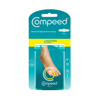 Compeed Compeed Likdoornpleister Medium 10 stuks
