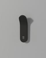 Handdoekhaak Instamat Arc Geborsteld Soft Zwart Instamat - thumbnail