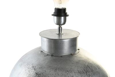 Bureaulamp DKD Home Decor Zilverkleurig 220 V Blik 50 W 36 x 36 x 43 cm