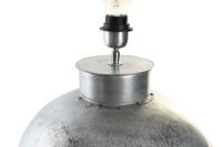 Bureaulamp DKD Home Decor Zilverkleurig 220 V Blik 50 W 36 x 36 x 43 cm - thumbnail