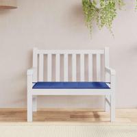 VidaXL Tuinbankkussen 120x50x4 cm oxford stof koningsblauw - thumbnail