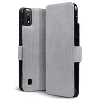 Qubits - slim wallet hoes - Samsung Galaxy A10 - Grijs - thumbnail