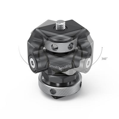 SmallRig 2905 Swivel and Tilt Adjustable Monitor Mount with Cold Shoe Mount