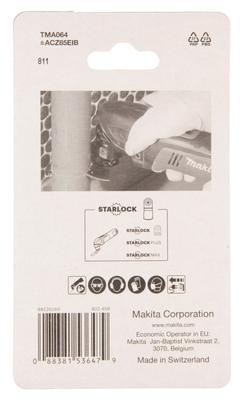 Makita TMA064 Segmentzaagblad 85mm multi materiaal - thumbnail