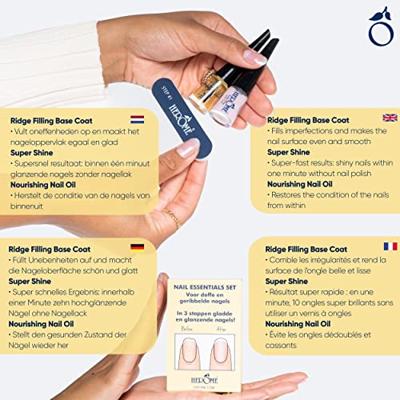Herome Essentials set voor droge & geribbelde nagels 1 Set Herome Essentials set voor droge & geribbelde nagels 1 Set