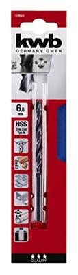 kwb 209668 HSS Spiraalboor 6.8 mm Gezamenlijke lengte 109 mm DIN 338 Cilinderschacht 1 stuk(s) kwb 209668 HSS Spiraalboor 6.8 mm Gezamenlijke lengte 109 mm DIN 338 Cilinderschacht 1 stuk(s)