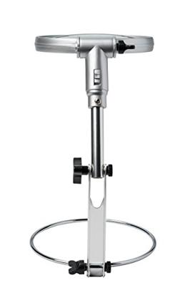 BRESSER Sewing Magnifier 2x/4x with LED Illumination, Diameter 120 mm