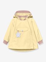 Tussenjas voor babymeisjes MATWAI MINI A TURE pastelgeel - thumbnail