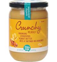TerraSana Pindakaas crunchy 500g, bio - thumbnail