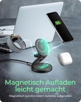 ICY BOX IB-SH101-CH Hoofdtelefoons, Smartphone, Smartwatch Antraciet, Grijs Snel opladen Binnen - thumbnail