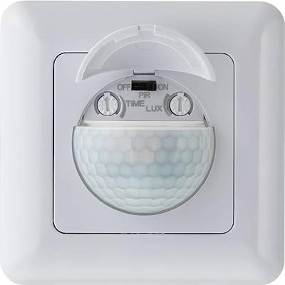 Sygonix SY-4755362 PIR-bewegingsmelder Wand, Inbouw (in muur) 190 ° Triac Wit Sygonix SY-4755362 PIR-bewegingsmelder Wand, Inbouw (in muur) 190 ° Triac Wit