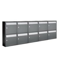 Allux Flow Set 5-Breed, 2-Hoog Antraciet - 40040065_5x2 - thumbnail