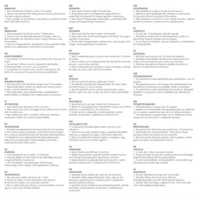 VidaXL Bedhekje peuter 160x25 cm stof roze